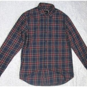 SOLD Rails Anthropologie Free People Blue & Red